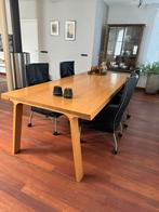 Montis tafel Doble, Ophalen, Eikenhout, 200 cm of meer, 50 tot 100 cm