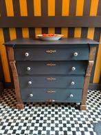 Antiek brocante ladenkast, dressoir, commode., Huis en Inrichting, Kasten | Ladekasten, Ophalen, Gebruikt, 50 tot 100 cm, 3 of 4 laden