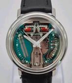 Bulova Accutron 214 Spaceview 1966 Vintage 34mm, Ophalen of Verzenden, Gebruikt, Staal