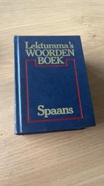 Lekturama’s woordenboek Spaans, Boeken, Woordenboeken, Ophalen of Verzenden, Zo goed als nieuw, Spaans