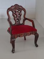 Decoratieve miniatuur 4x stoelen 1:12, Verzamelen, Poppenhuizen en Toebehoren, Ophalen of Verzenden, Zo goed als nieuw, Decoratie