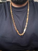 Schakelketting goudkleurig., Ophalen of Verzenden, Zo goed als nieuw, Goud, Overige materialen