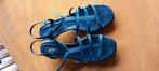 Sandalen, Ophalen of Verzenden, Zo goed als nieuw, Blauw, Sandalen of Muiltjes