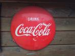 Emaille reclamebord van Coca-Cola, Ophalen of Verzenden, Gebruikt, Reclamebord
