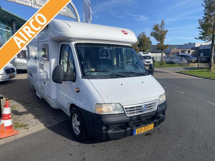 Bürstner T595 AIRCO 2.8 128 pk Fransbed, Caravans en Kamperen, Campers, Bedrijf, tot en met 4, Half-integraal, Bürstner, Diesel
