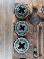 Ikon Snijbrik Set M5-M20 - Vintage Tapset, Doe-het-zelf en Verbouw, Ophalen of Verzenden, Gebruikt