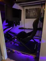 Fanatec Racing sim met Playseat Trophy, Ophalen, Zo goed als nieuw