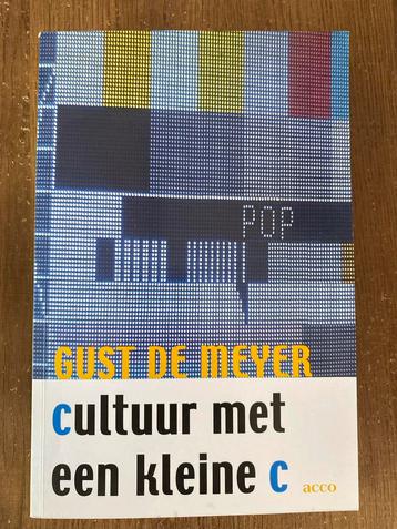 Cultuur met een kleine c - Gust de Meyer beschikbaar voor biedingen