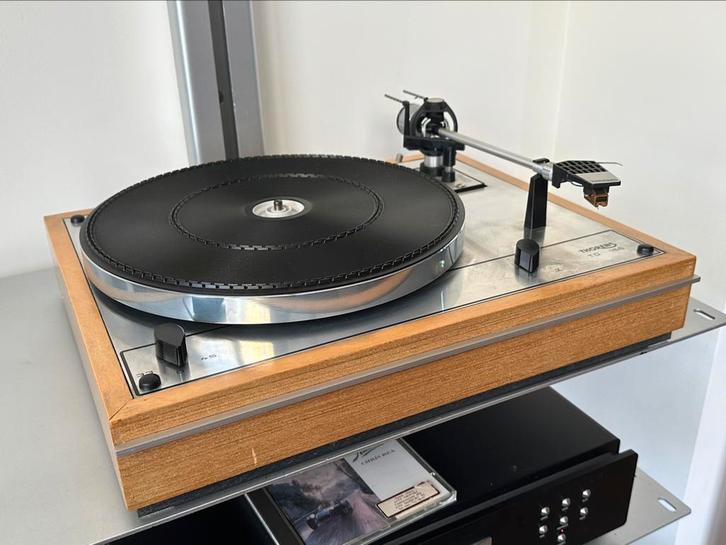 Thorens TD166 met Micro Benz MC20E2 element, Audio, Tv en Foto, Platenspelers, Gebruikt, Platenspeler, Thorens, Ophalen