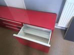 tv meubel ikea rood, Ophalen, Overige materialen, 150 tot 200 cm, Zo goed als nieuw