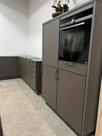 Siematic showroom hoekkeuken mat vv downdraft np €45.000,-, Huis en Inrichting, Ophalen of Verzenden, Zo goed als nieuw