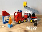 Duplo brandweerwagen 10592 (compleet) 7, Kinderen en Baby's, Speelgoed | Duplo en Lego, Complete set, Duplo, Ophalen of Verzenden
