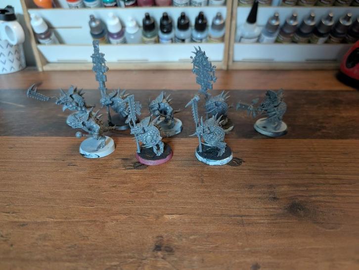 Warhammer; Age of Sigmar/The Old World; Temple Guards, Hobby en Vrije tijd, Wargaming, Zo goed als nieuw, Warhammer, Figuurtje(s)