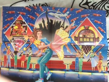 coca cola plaat jaren 80 poster beschikbaar voor biedingen