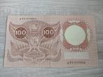 Mooi biljet 100 gulden Erasmus, 1953, Postzegels en Munten, Bankbiljetten | Nederland, Ophalen of Verzenden, 100 gulden
