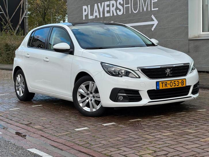 Peugeot 308 1.2E-THP 81/110 5-D 2018 Wit PANO | LED| CARPLAY, Auto's, Peugeot, Bedrijf, ABS, Adaptieve lichten, Airbags, Airconditioning