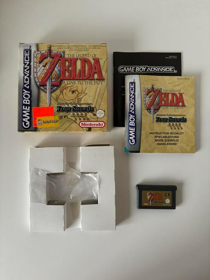 Zelda A Link to the Past GBA - Compleet!, Spelcomputers en Games, Games | Nintendo Game Boy, Gebruikt, Avontuur en Actie, 1 speler