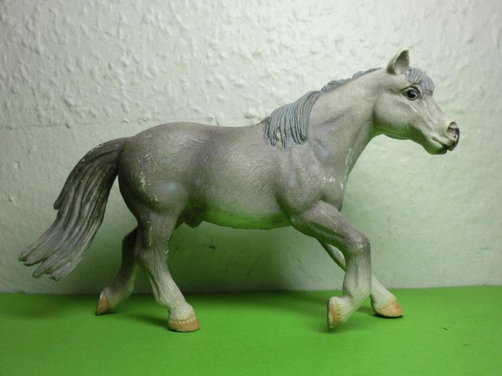 Schleich 13298 rijpony, dierfiguur, Verzamelen, Dierenverzamelingen, Gebruikt, Beeldje of Figuurtje, Paard, Verzenden