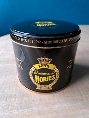 Rademaker Hopjes koffieblik Floriade 1992 beschikbaar voor biedingen