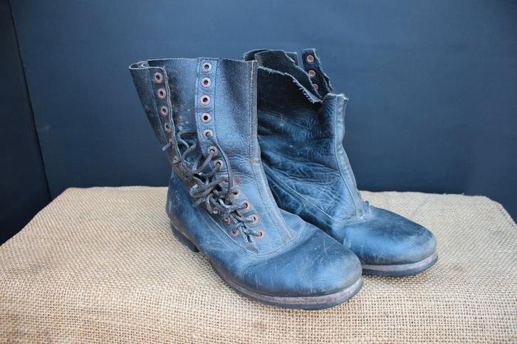 Zeldzame Fallschirmjäger laarzen TYPE1, Verzamelen, Militaria | Tweede Wereldoorlog, Luchtmacht, Kleding of Schoenen, Nederland