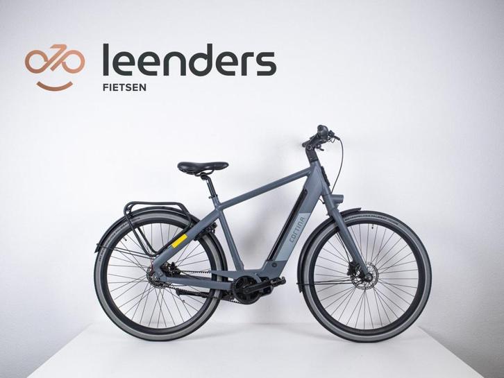 Cortina E-Blau Heren Matt Grijs 2023, Fietsen en Brommers, Elektrische fietsen, Gebruikt, Cortina