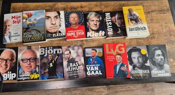 Topcollectie sportboeken – voetbal, wielrennen & meer – 15 s beschikbaar voor biedingen