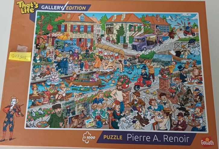 That's Life Puzzel - Pierre A. Renoir 927907 - 1000 stukjes, Hobby en Vrije tijd, Denksport en Puzzels, Zo goed als nieuw, Legpuzzel