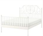 Metalen bed 160*200, Huis en Inrichting, Slaapkamer | Bedden, Ophalen, Zwart, Tweepersoons, Zo goed als nieuw