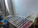 Ikea (mee)groeibed, Huis en Inrichting, Slaapkamer | Bedden, Ophalen, Eenpersoons, Wit, Zo goed als nieuw