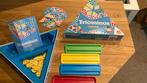 Triominos junior, 2-4 spelers, 4+, Ophalen of Verzenden, Zo goed als nieuw