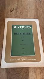 Duvernoy opus 120 bladmuziek voor piano- zgan, Piano, Gebruikt, Ophalen of Verzenden