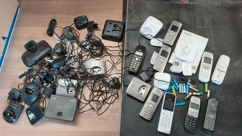 Partij dect telefoons, Telecommunicatie, Overige Telecommunicatie, Ophalen of Verzenden