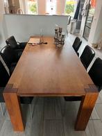 Eettafel Corner, geolied Frans eiken, Huis en Inrichting, Tafels | Eettafels, Gebruikt, Frans, Verzenden, Eikenhout