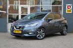 Nissan Micra 1.0 IG-T N-Connecta Airco Camera Navi Pdc Nap, Auto's, Nissan, Te koop, Zilver of Grijs, Benzine, 101 pk