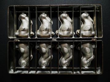 Dubbele chocolademal eend eenden Jamin Vormenfabriek Tilburg beschikbaar voor biedingen