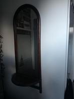 Retro bamboe spiegel, Huis en Inrichting, Woonaccessoires | Spiegels, Ophalen, Minder dan 50 cm, Zo goed als nieuw, Minder dan 100 cm