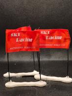 Lemax ski racing flag  d14, Diversen, Kerst, Ophalen of Verzenden, Zo goed als nieuw