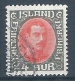 B310 – Scandinavië  - Ijsland – MiNr 158 (gestempeld), Verzenden, IJsland, Gestempeld