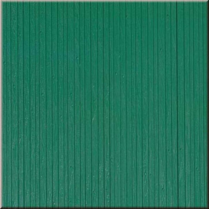 decorplaat 10x20 cm. zelfbouw wanden, hout-motief groen, Hobby en Vrije tijd, Modeltreinen | H0, Nieuw, Ophalen of Verzenden