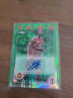Topps Chrome Yoro autograph /99 genummerd, Hobby en Vrije tijd, Stickers en Plaatjes, Verzenden, Zo goed als nieuw, Plaatje