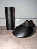 Rosenthal design vazen set, Minder dan 50 cm, Ophalen of Verzenden, Zo goed als nieuw, Zwart