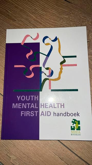 MHFA youth mental health first aid handboek 