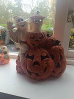 Halloween pompoenen en spookjes 33cm hoog, Hobby en Vrije tijd, Feestartikelen, Gebruikt, Halloween of Griezel, Ophalen, Versiering