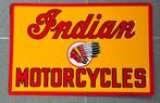 Bord Indian motorcycles 45 x 30, Ophalen of Verzenden