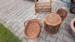 Vintage rotan, Tuin en Terras, Tuinsets en Loungesets, Ophalen, Zo goed als nieuw, 2 zitplaatsen
