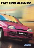 Folder Fiat Cinquecento (1997), Verzenden, Gelezen, Overige merken