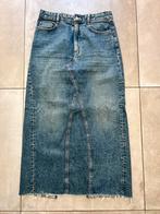 ZARA DENIM SPIJKERROK LANGE MAXI ROK MAAT M, Maat 38/40 (M), Blauw, Zara, Ophalen of Verzenden