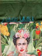 Frida kahlo shawl, Huis en Inrichting, Woonaccessoires | Kussens, Groen, Ophalen of Verzenden, Zo goed als nieuw, Vierkant