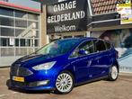 Ford C-Max Titanium | Trekhaak | Navi | Full-Led | Iso | Ful, Voorwielaandrijving, Gebruikt, Blauw, Origineel Nederlands