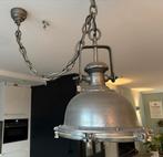 Industriële Lamp met Ketting, Ophalen of Verzenden, Gebruikt, Metaal, 50 tot 75 cm